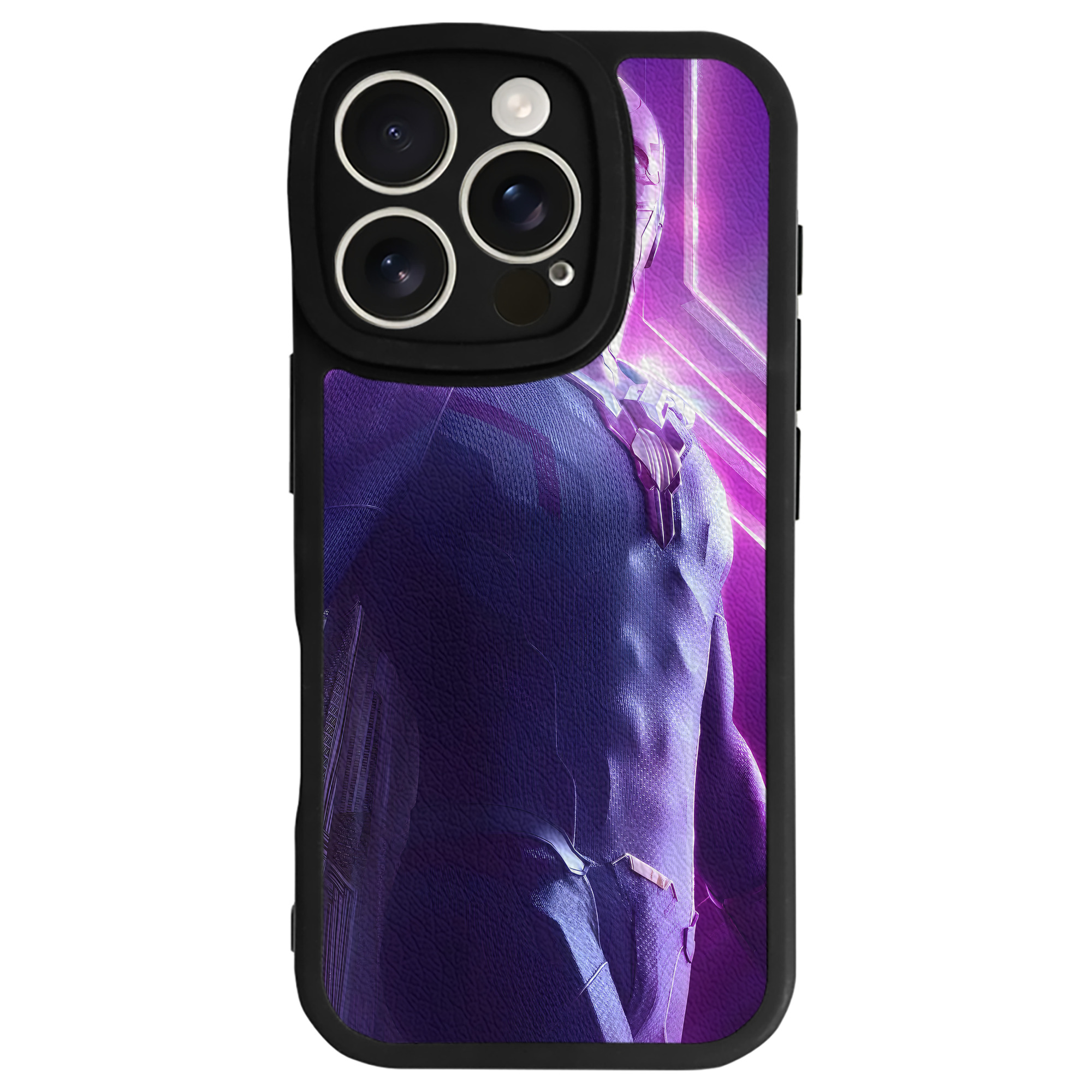 （画像用） アベンジャーズ The Avengers 【iPhone 16シリーズ対応】シリコンスマホケース（レザー調） 材質：シリコン